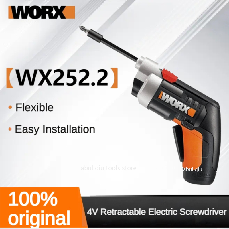 Electric Screwdriver Rechargeable Usb - Worx WX252.2 4V Mini juego de