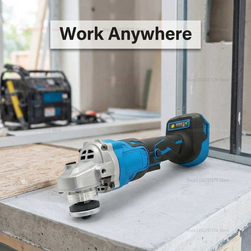 Brushless Angle Grinder Battery Powered - Amoladora Angular Profesional de 18V sin