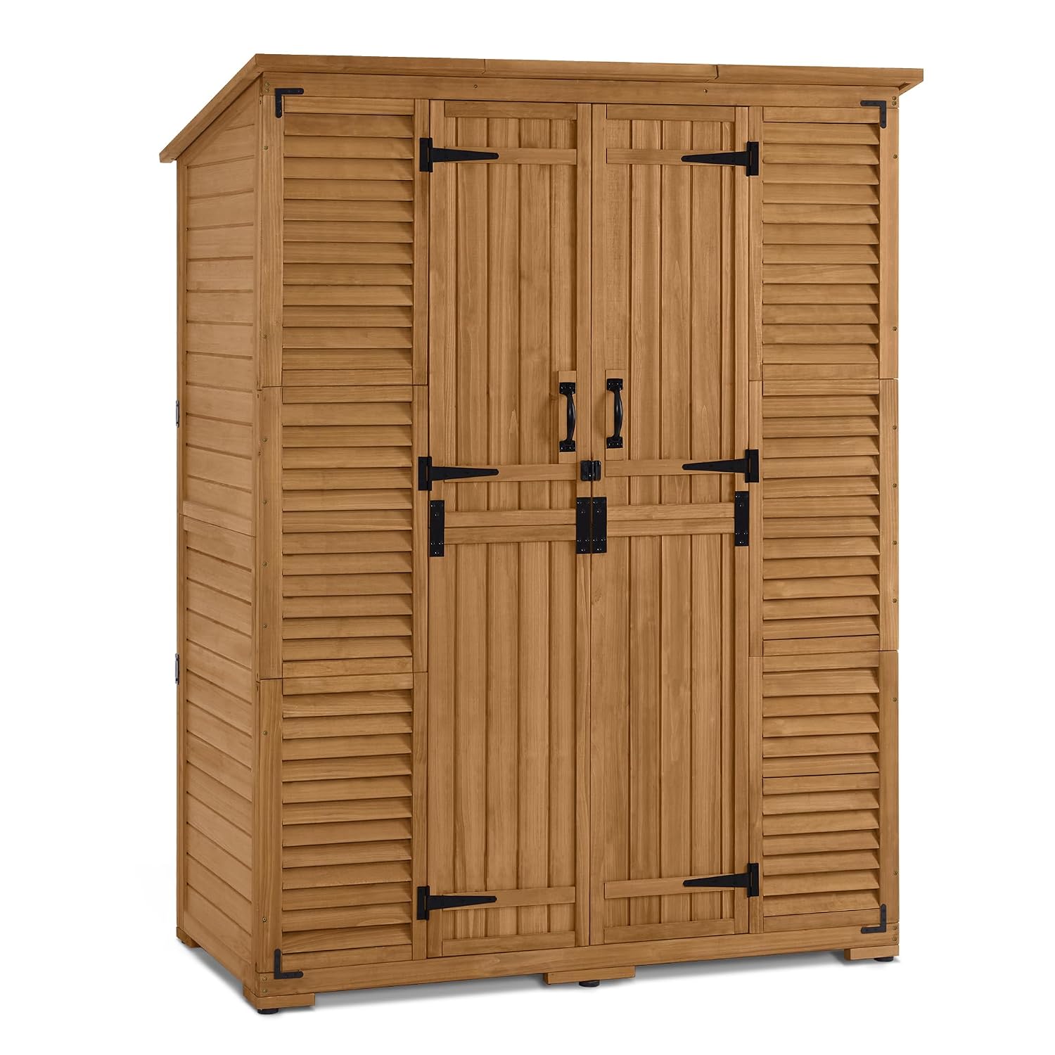 Garden Tools - Armario de Almacenamiento Exterior con Estantes,