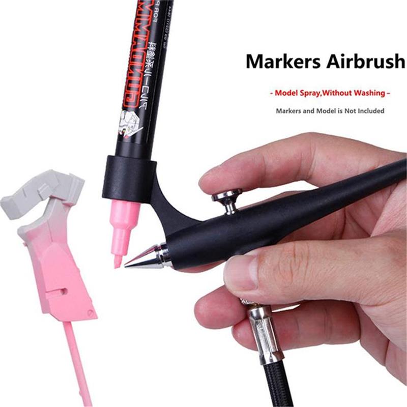 Airbrush Kit With Mini Compressor - Aerógrafo pequeño para rotulador ligero, pistola