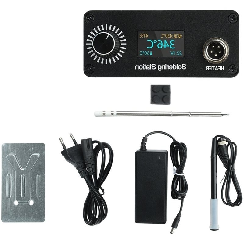 Digital Soldering Station T12 - Estación de Soldadura AB11-T12 para Reparaciones