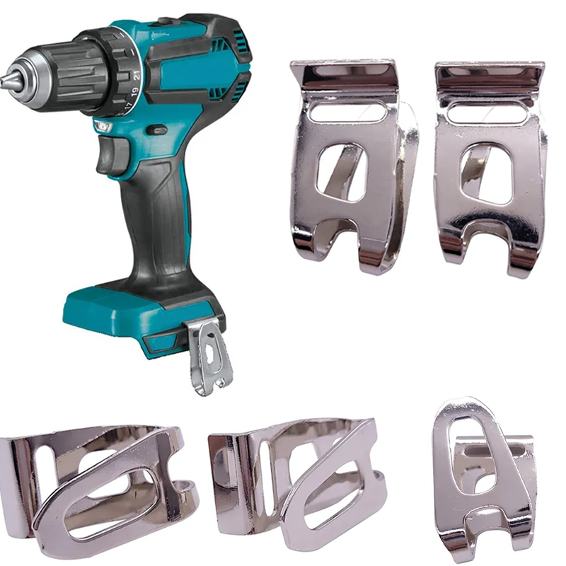Brushless Cordless Electric Drill 18V - Gancho de Clip de cinturón con