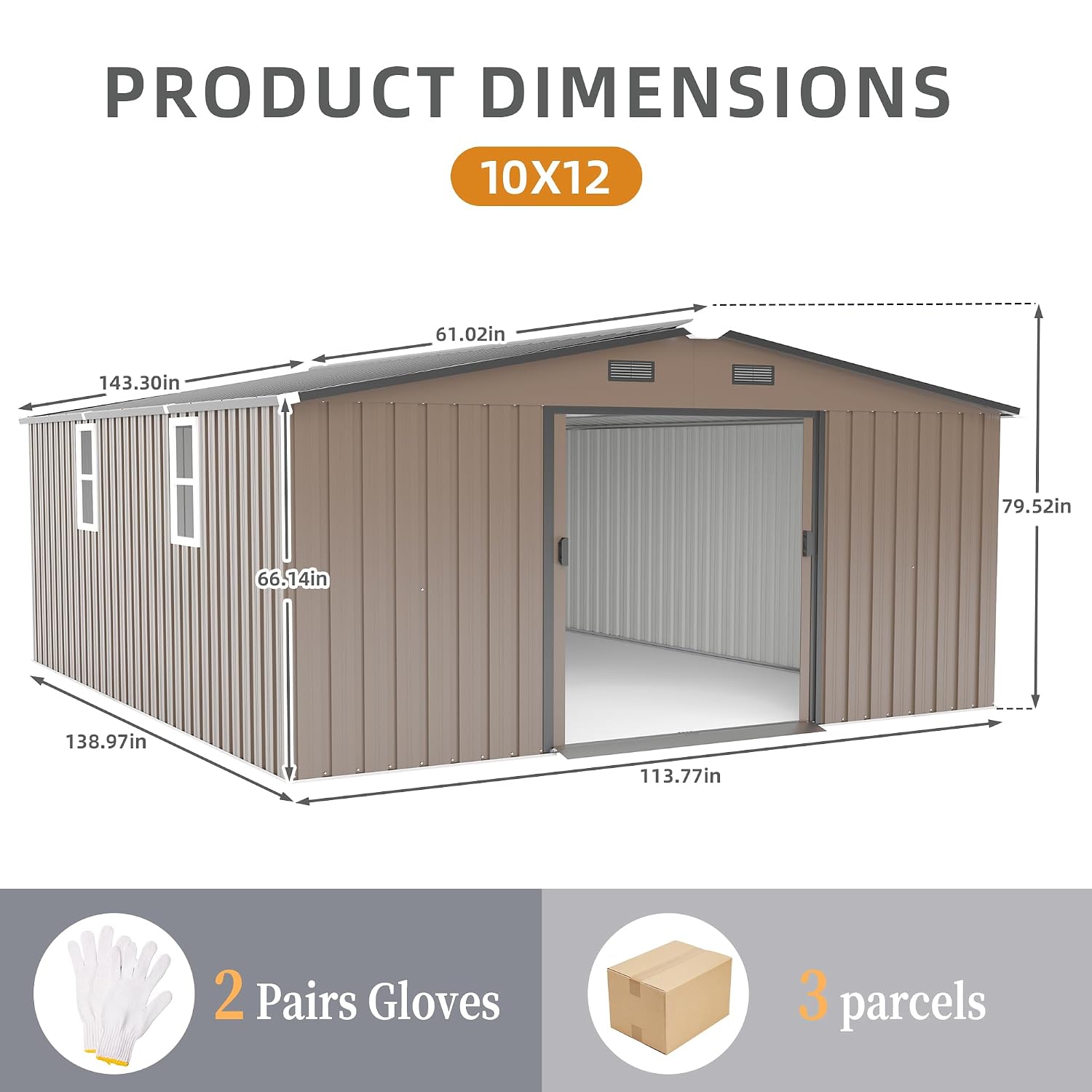 Caseta de Almacenamiento Exter - Garden Tools reseña y precio