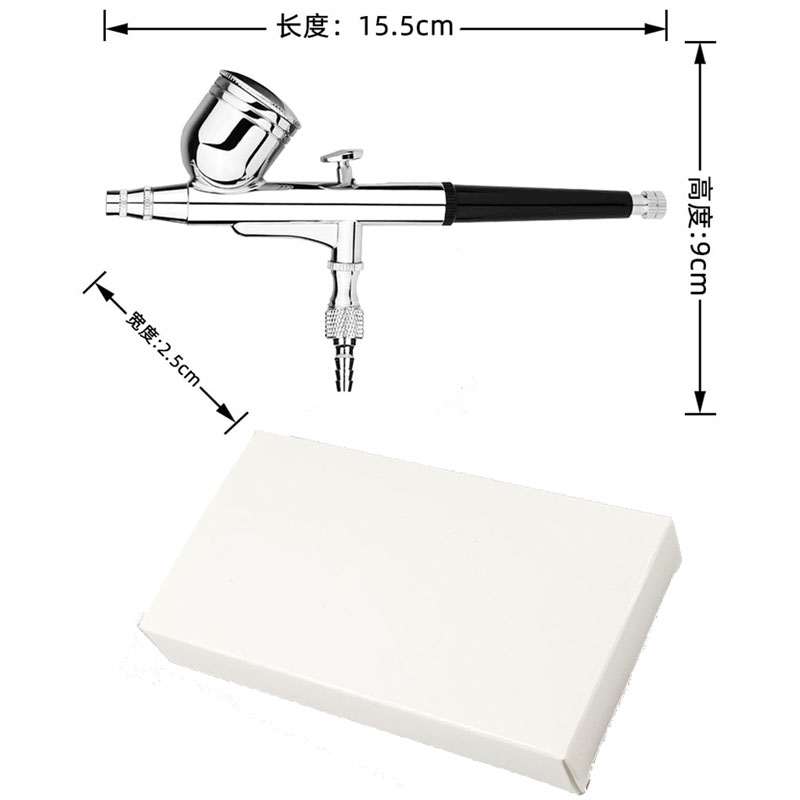 Mini aerógrafo de doble acción - Airbrush Kit With Mini Compressor reseña y precio