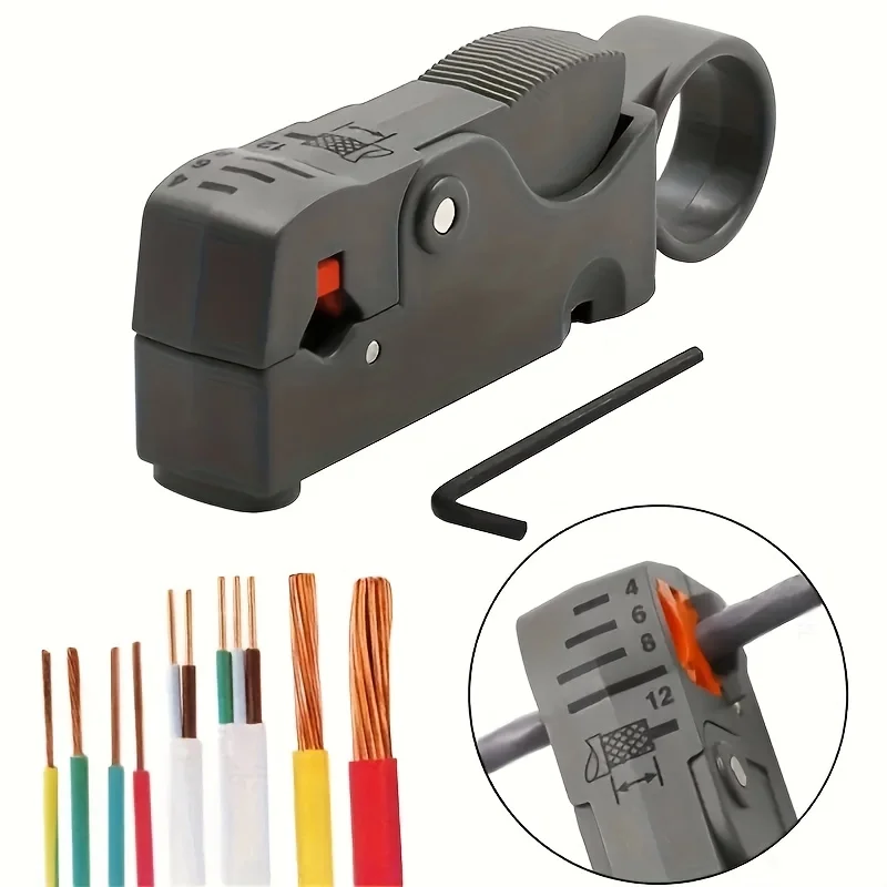 Alicates pelacables automático - Automatic Wire Stripper Cutter reseña y precio