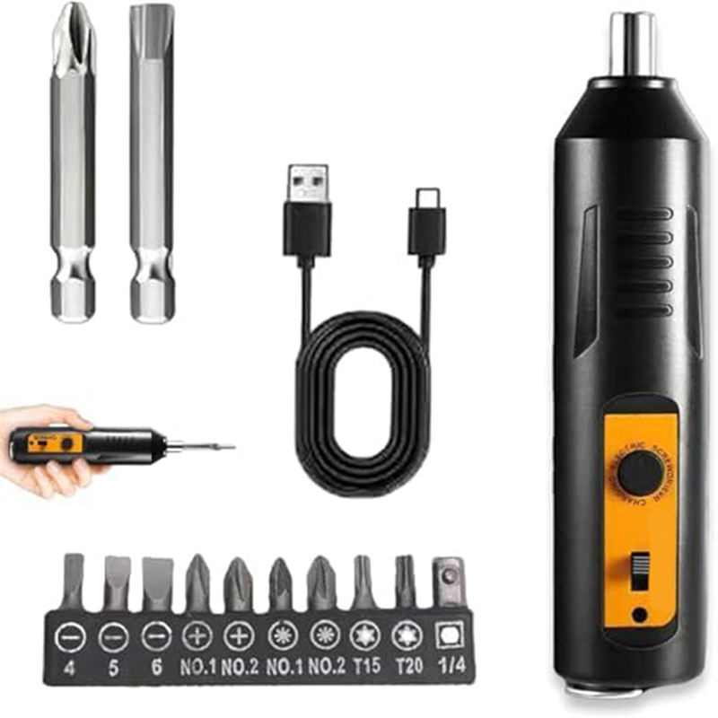 Destornillador eléctrico J1UL1 - Electric Screwdriver Rechargeable Usb reseña y precio