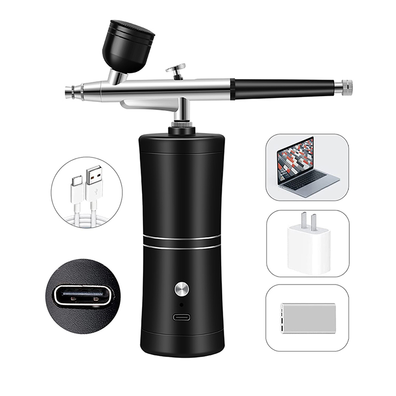 Aerógrafo para pintura artísti - Airbrush Kit With Mini Compressor reseña y precio