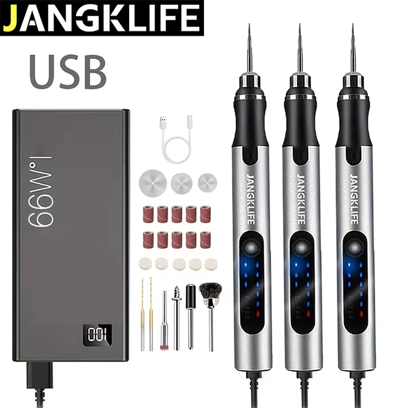 JANGKLIFE Kit de Herramientas  - Cordless Rotary Tool Kit Accessories reseña y precio
