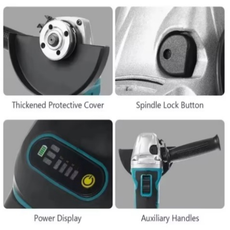 Amoladora Angular Eléctrica In - Brushless Angle Grinder Battery Powered reseña y precio
